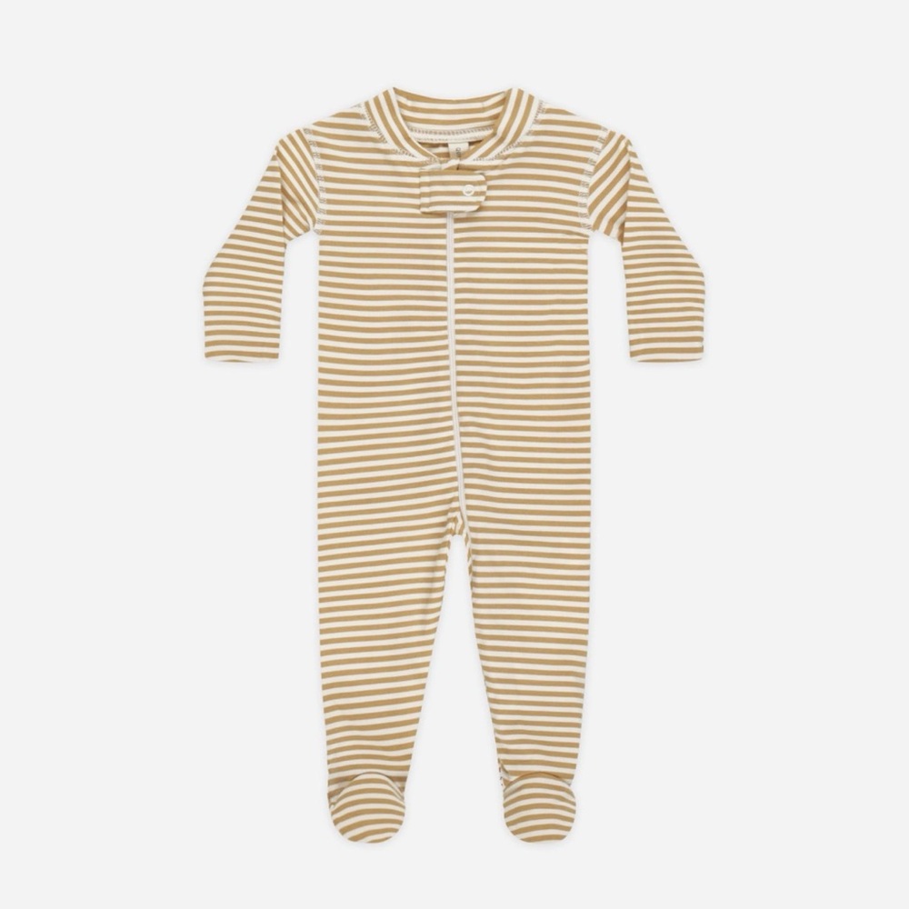 Quincy Mae Footed Onesie 3-6 months NWT